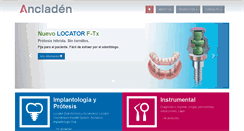 Desktop Screenshot of ancladen.com